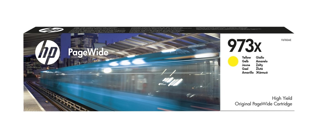 [31664] HP PageWide Pro 477 nº973X Cartucho Amarillo Alta