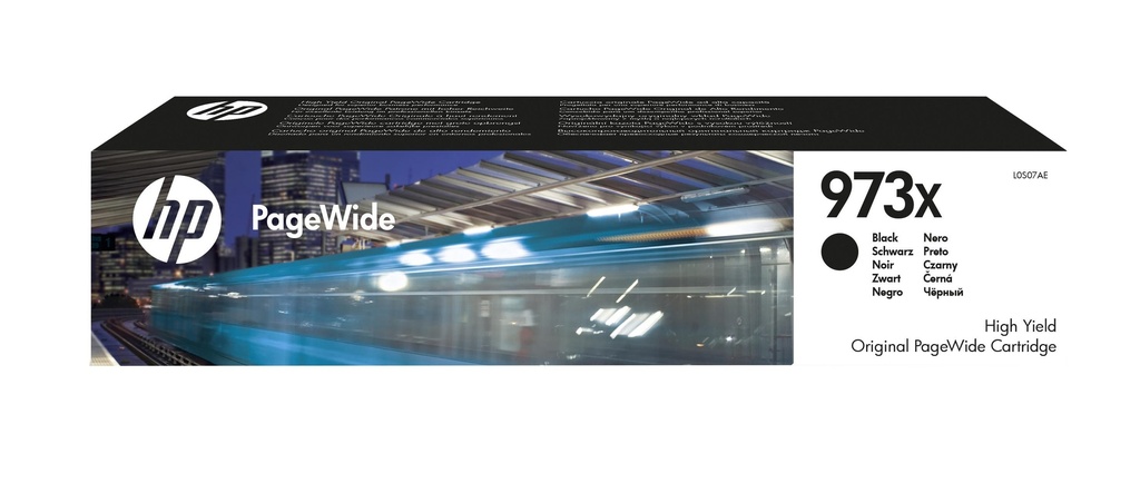 [31660] HP PageWide Pro 477/ Managed MFP P57750dw Cartucho de tinta negro nº973X