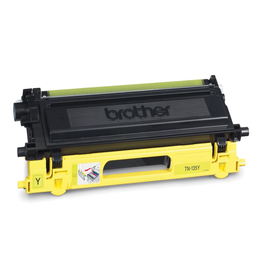 [11505] [TN135Y] BROTHER Toner Amarillo  HL-4040CN/4050/4070CDW Toner Amarillo, 4.000 paginas
