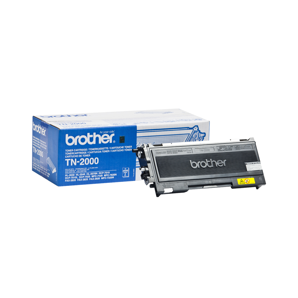 [3329] [TN2000] BROTHER Toner negro  HL-2030/2040/2070, MFC-7420, DCP-7025 Toner, 2.500 paginas