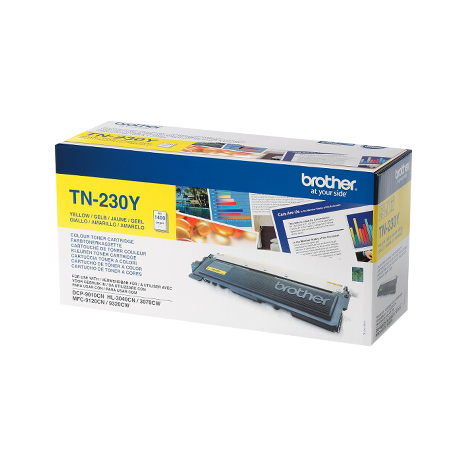 [12901] [TN230Y] BROTHER Toner Amarillo  HL-3040CN/3070CW/MFC-9120CN/MFC-9320CN Toner Amarillo