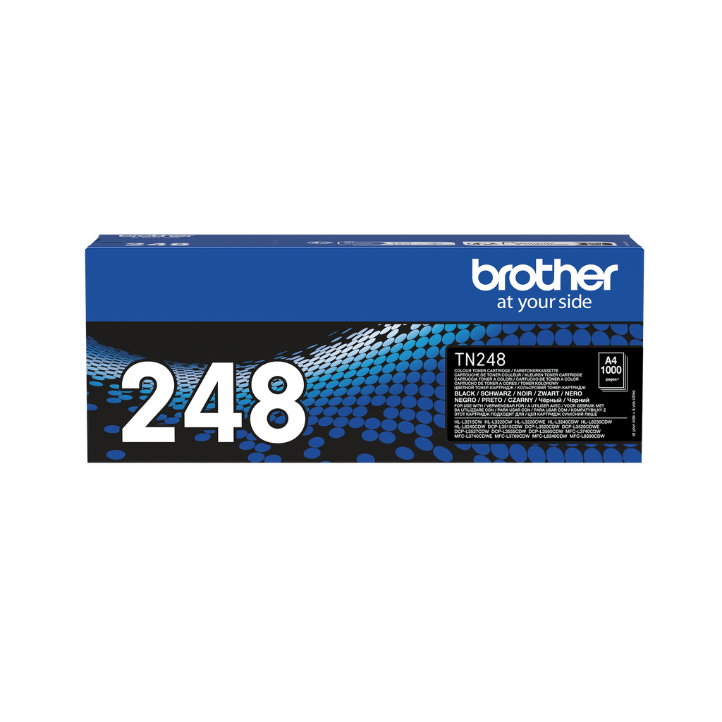 [57712] [TN248BK] BROTHER TONER NEGRO HLL3220CW, HLL3240CDW  1.000 PAGINAS