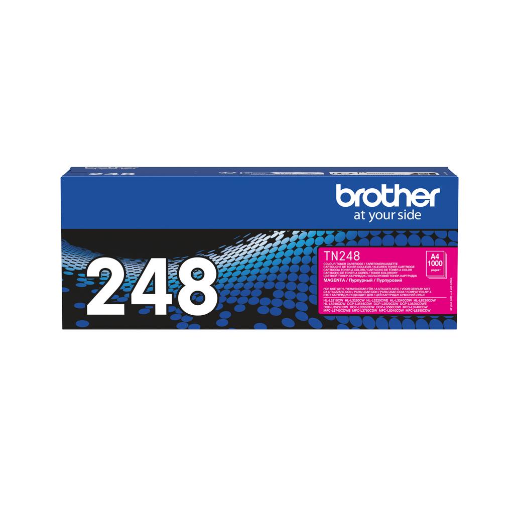 [57714] [TN248M] BROTHER TONER MAGENTA HLL3220CW, HLL3240CDW  1.000 PAGINAS