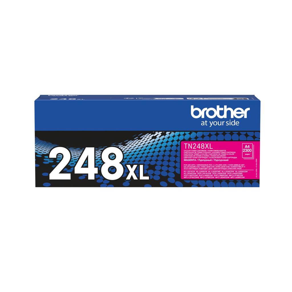 [57718] [TN248XLM] BROTHER TONER MAGENTA HLL3220CW, HLL3240CDW  2.300 PAGINAS