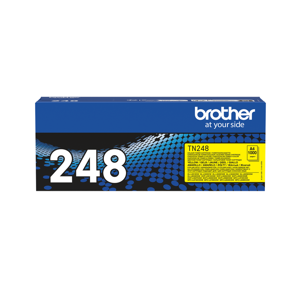 [57720] [TN248Y] BROTHER TONER AMARILLO HLL3220CW, HLL3240CDW 1.000 PAGINAS