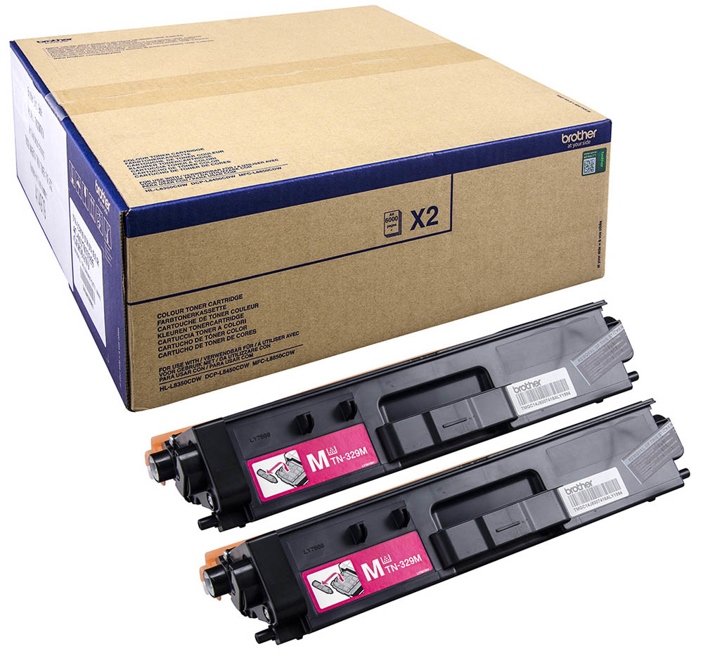BROTHER Toner Magenta HLL8350CDW 2 unidades 6K