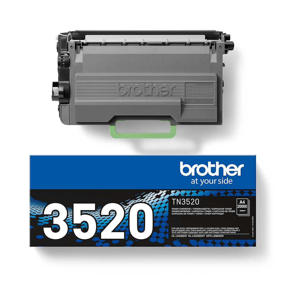 [31410] [TN3520] BROTHER Toner negro  HLL6400DW 20.000 pag.