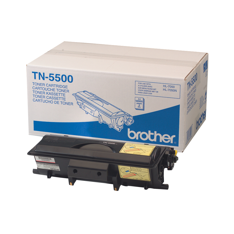 [6975] [TN5500] BROTHER Toner negro  HL-7050/7050N Toner, 12.000 paginas
