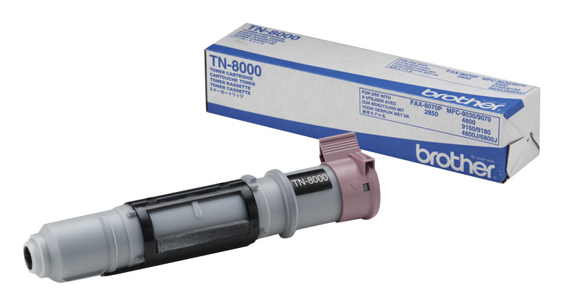 [5547] [TN8000] BROTHER Toner negro  DCP-Serie: 1000/ Fax-Serie: 8070P/ Intellifax-Serie: 2800/2900/3800 Toner, 2.20