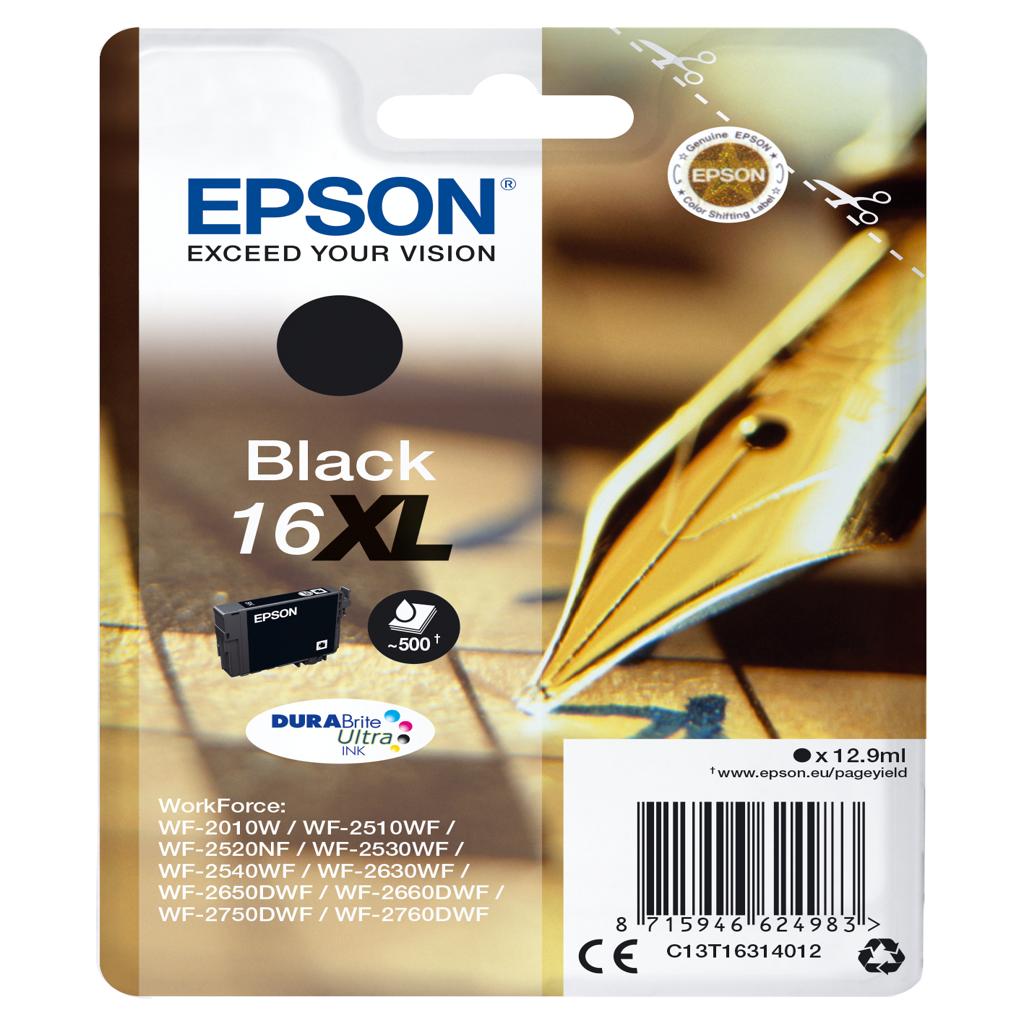 [15537] [C13T16314012] Epson DURABrite Ultra Ink Cartucho Negro 16XL