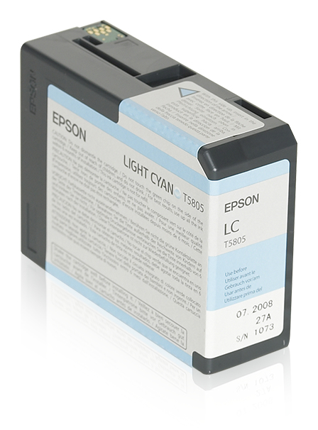 [24803] [C13T580500] Epson Stylus Pro-3800/3880 Cartucho Cian claro (80ml)