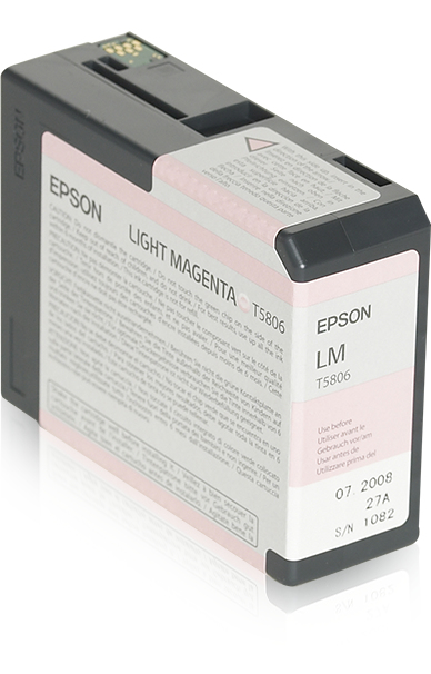 [24804] [C13T580600] Epson Stylus Pro-3800 Cartucho Magenta claro (80ml)
