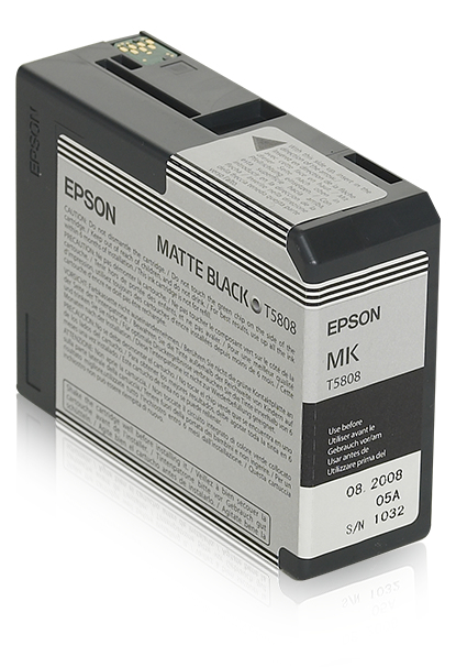 Epson Stylus Pro-3800/3880 Cartucho Negro Mate (80ml)