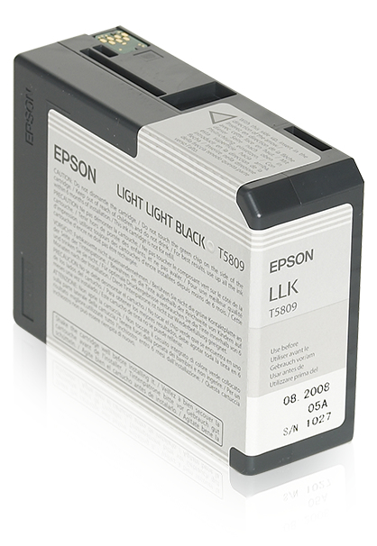Epson Stylus Pro-3800/3880 Cartucho Gris claro (80ml)
