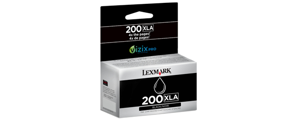 Lexmark Cartucho de tinta negro Alto Rendimiento 200XLA