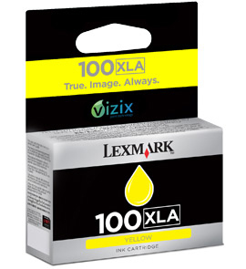 [22891] [14N1095] LEXMARK CARTUCHO INYECCION TINTA AMARILLO Nº100 XLA VIZIX