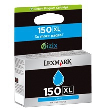 [15127] [14N1615E] LEXMARK Cartucho PRO-715/915 Cian Retornable Nº150XL