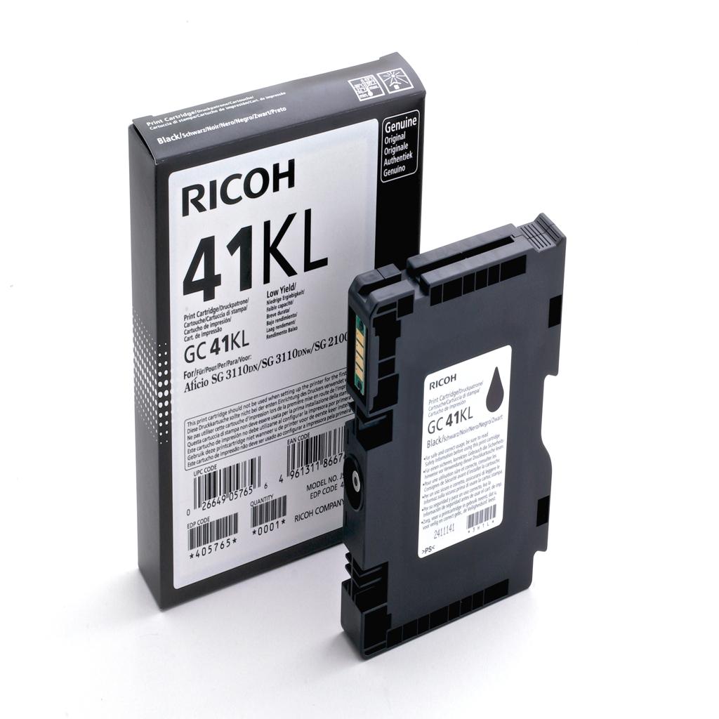 [17614] [405765] RICOH SG2100N/3110DN/3110DNW/3120B Cartucho Negro GC-41KL