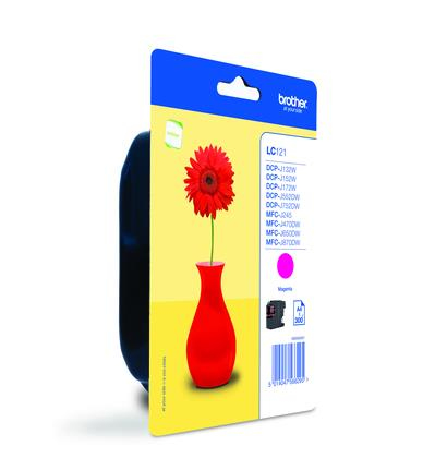 BROTHER  Cartucho tinta Magenta. DCP-J552dw MFC-J470dw, 300 pag.