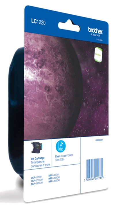 [14366] [LC1220CBP] Brother DCPJ725DW/J925DW/J430W, Cartucho Cian 300 paginas