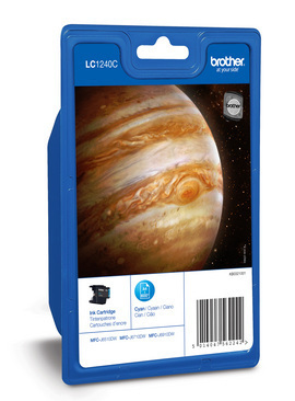 [13310] [LC1240CBP] BROTHER Cartucho tinta azul MFCJ6510DW/MFCJ6710DW/MFCJ6910DW,  600 pag.