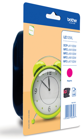 BROTHER Cartucho de tinta magenta MFC-J4410DW/MFC-J4510DW,MFCJ4710DW/MFCJ6520W BLISTER  1200 pag