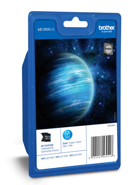 [13315] [LC1280XLCBP] BROTHER Cartucho tinta azul MFCJ6510DW/MFCJ6710DW/MFCJ6910DW, 1.200 pag.