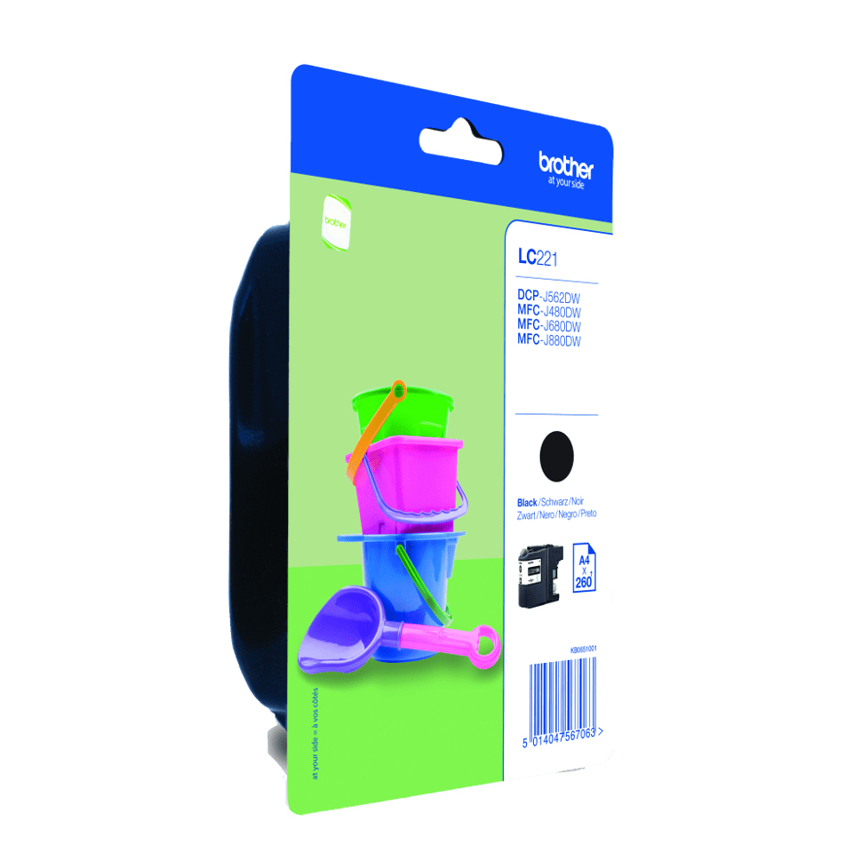 BROTHER Cartucho de tinta negro MFCJ4420DW/MFCJ4620DW