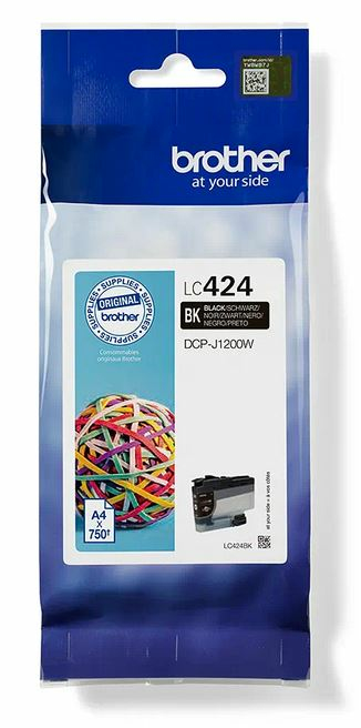 [43310] [LC424BK] BROTHER tinta negra para DCPJ1200W LC424BK