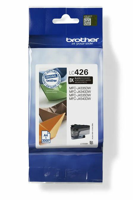 [43315] [LC426BK] BROTHER tinta negra para MFCJ4340DW/MFCJ4540DW/MFCJ4540DWXL LC426BK