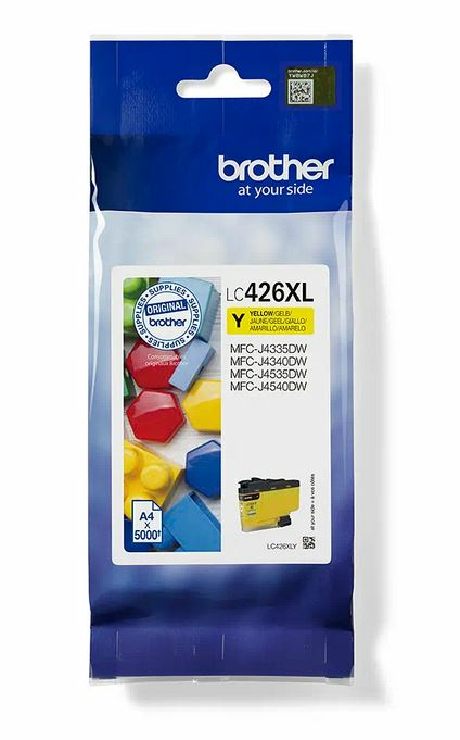 [43322] [LC426XLY] BROTHER tinta xl amarilla para MFCJ4340DW/MFCJ4540DW/MFCJ4540DWXL LC426XLY