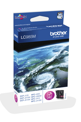 BROTHER Cartucho tinta  Magenta   DCP-J315W,  en blister