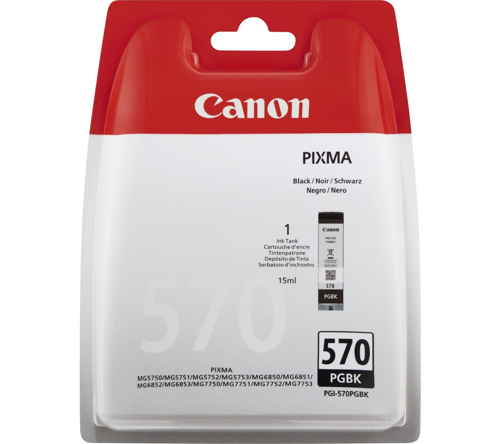 [32121] [0372C005] Canon PIXMA MG5750/6850/7750  Cartucho Negro (en Blister)