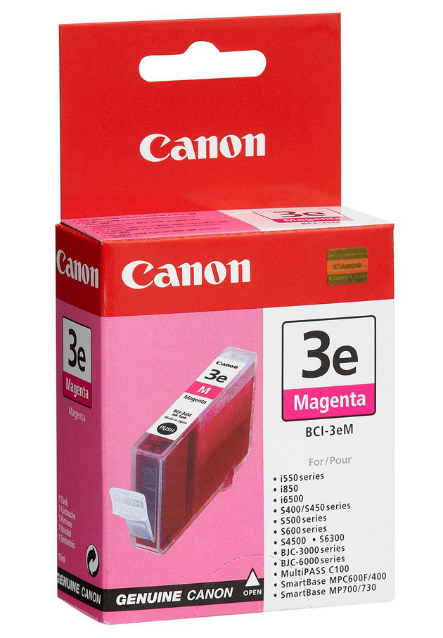 [6029] [4481A002] Canon BJC-3000/6000/6100/6200/6500, S-400/450/500 Carga Magenta, 390 paginas