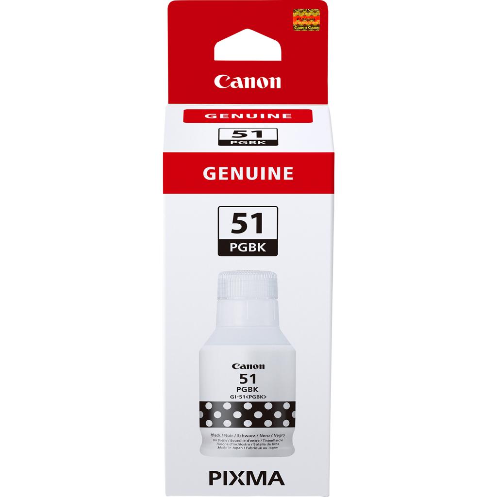 CANON Botella de tinta Negro GI-51PGBK para G1520 G2520 G3520 G3560