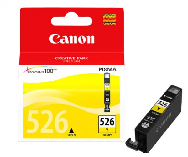 Canon CLI-526 Cartucho Amarillo CLI-526A (blister + alarma)