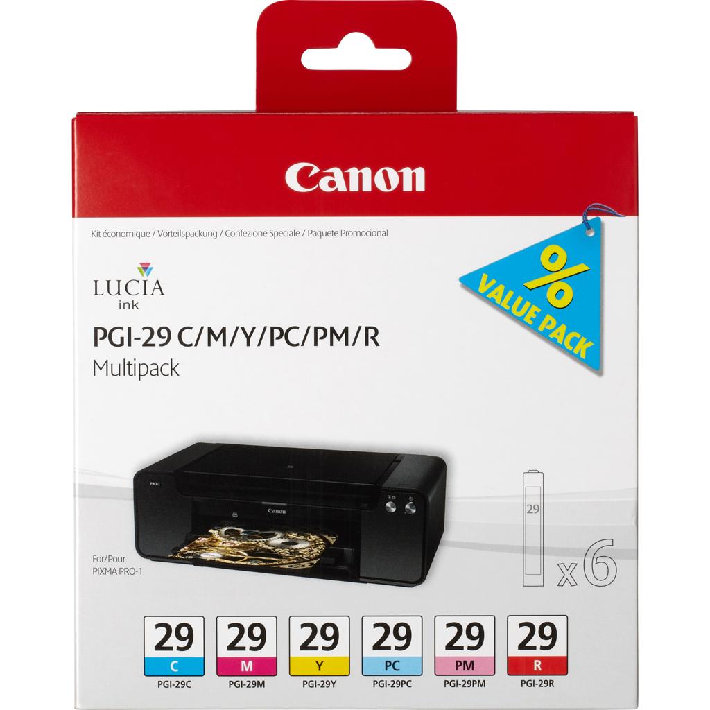[17832] [4873B005] Canon PIXMA/PRO-1 Cartucho PGI-29 (pack 6)