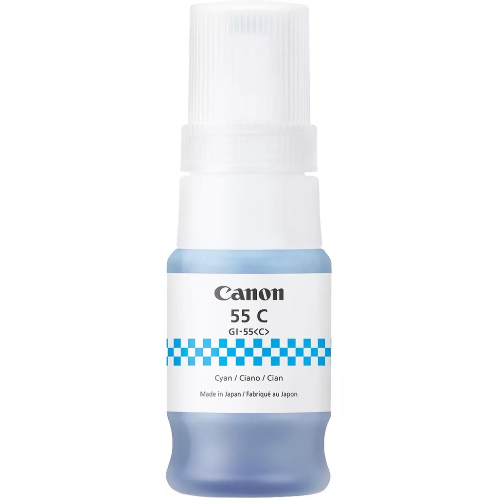 [59811] [6289C001] CANON Tinta GI-55C: Cian 40ml 3.000p