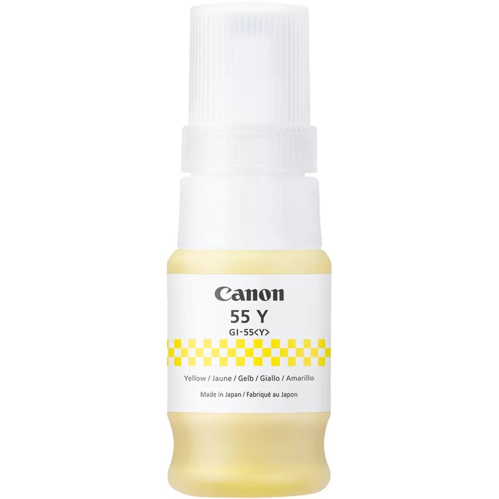 [59813] [6291C001] CANON Tinta GI-55Y: Amarillo 40ml 3.000p
