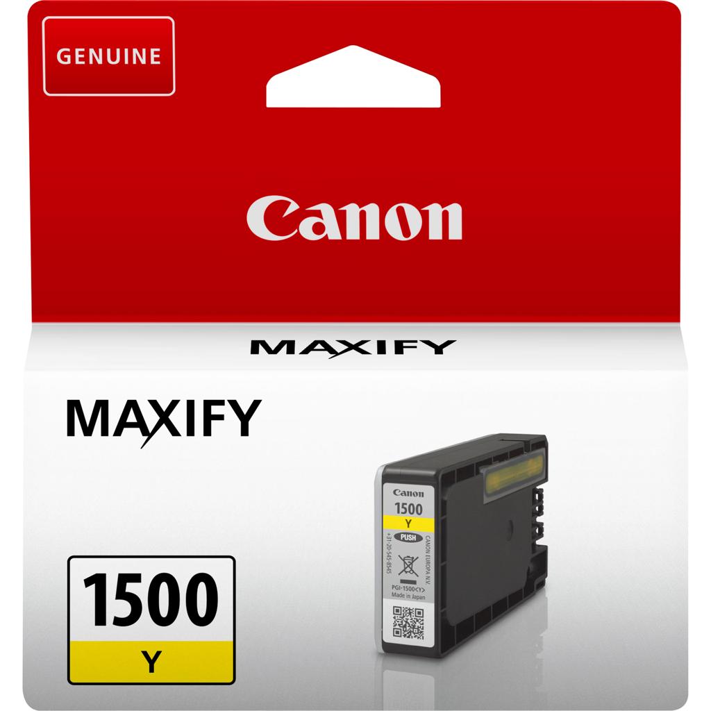 [37125] [9231B001] CANON CARTUCHO TINTA PGI-1500Y AMARILLO