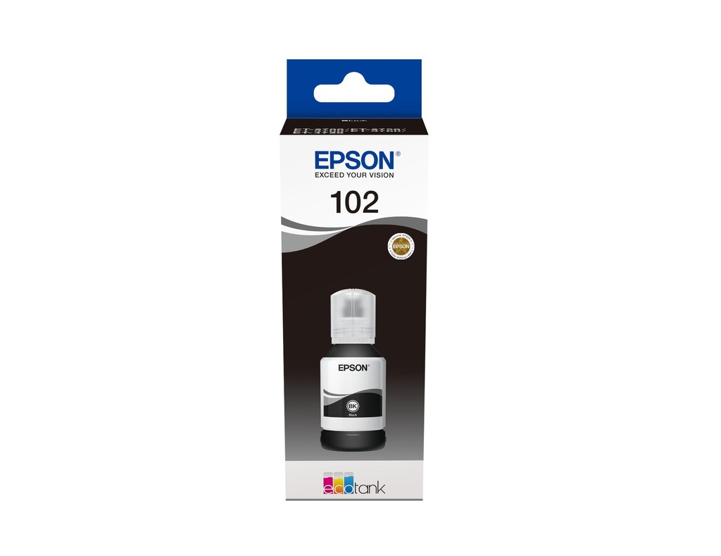 [33942] [C13T03R140] EPSON 102 EcoTank Black ink bottle ET-2700/ ET-2750/ET-3700 /ET-3750 /ET4750