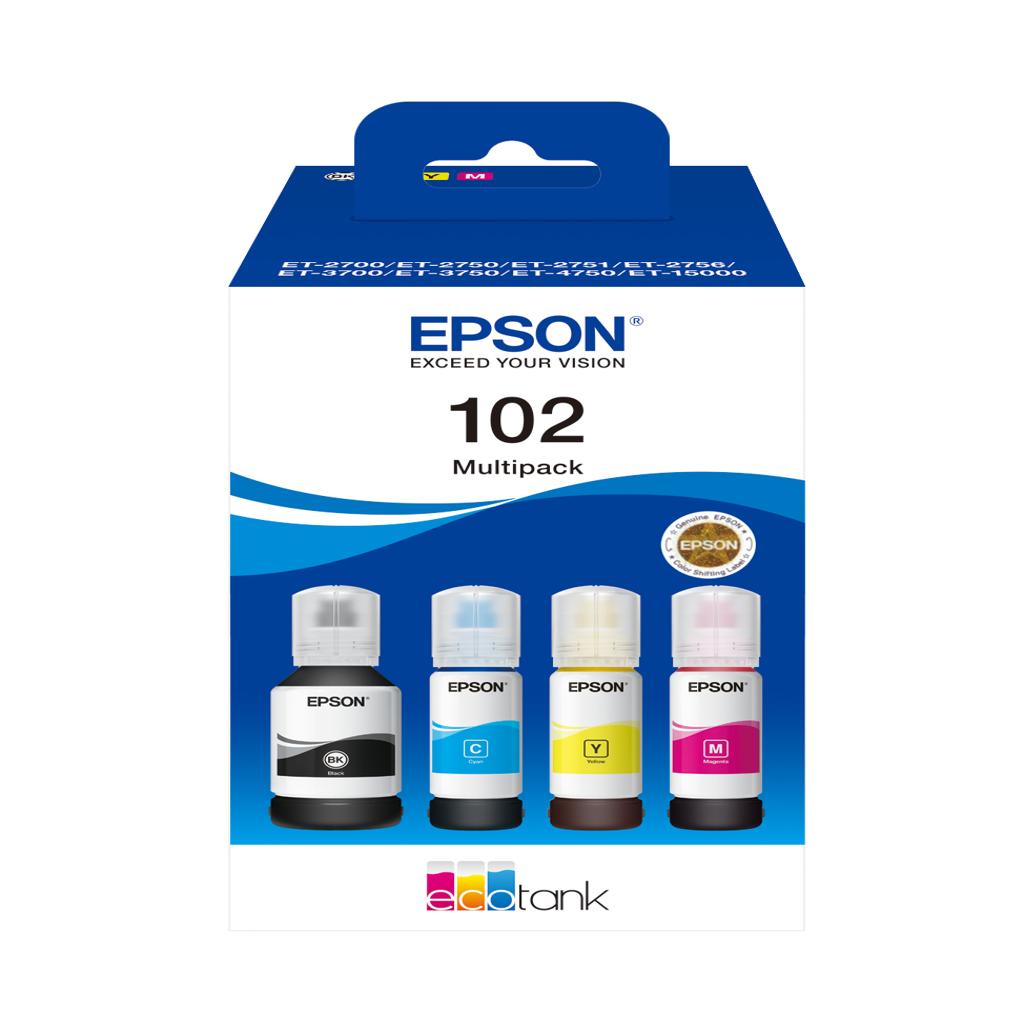 [40625] [C13T03R640] EPSON 102 EcoTank 4-colour Multipack (WE)