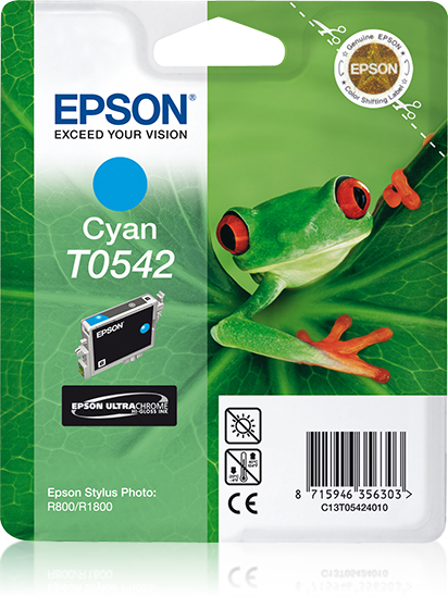 [3920] [C13T05424010] Epson Stylus Photo R-800/1800 Cartucho Cian