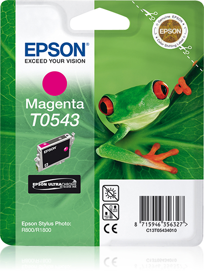 [3921] [C13T05434010] Epson Stylus Photo R-800/1800 Cartucho Magenta              DESCATALOGADO