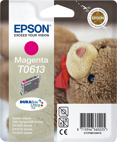 [04932] [C13T06134010] Epson Stylus D-66/88, DX-3800/DX-4800 Cartucho Magenta