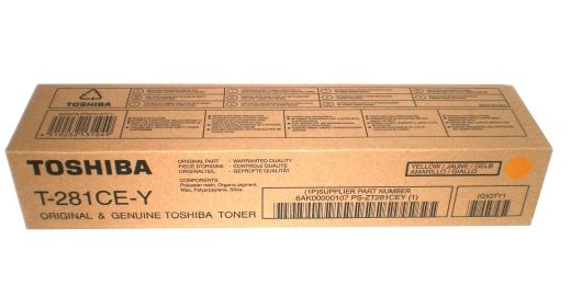 TOSHIBA Toner AMARILLO e-STUDIO281c/351c/451c Duracion 10000 paginas