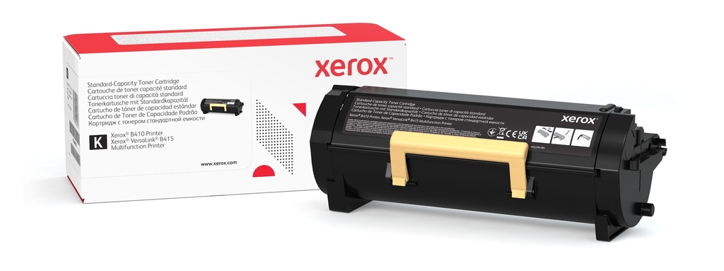 [61080] [006R04725] Xerox Toner Negro Xerox B410 / VersaLink B415 Standard Capacity (6000 Pages) NA/XE