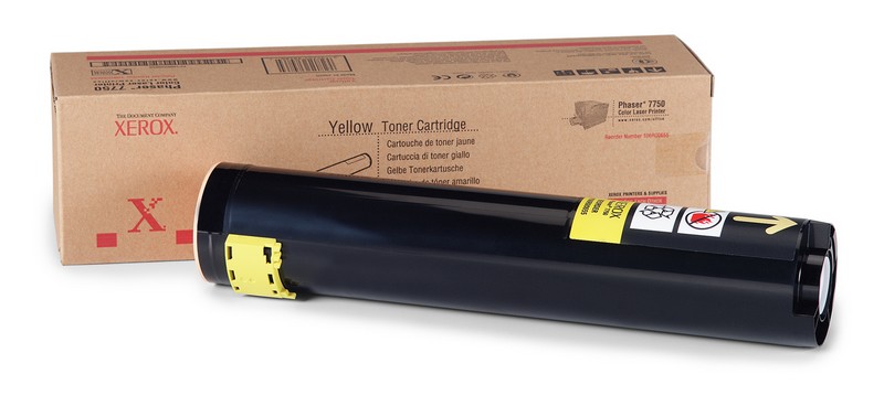 [8713] [106R00655] XEROX TEKTRONIX Phaser 7750 Toner Amarillo