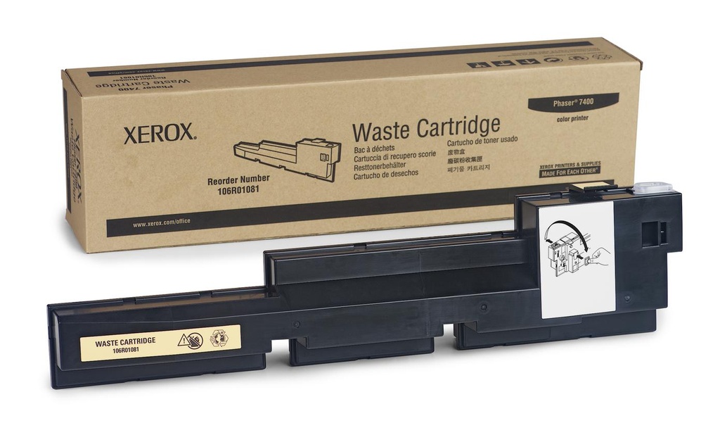 [11855] [106R01081] XEROX TEKTRONIX Phaser 7400 Toner residual