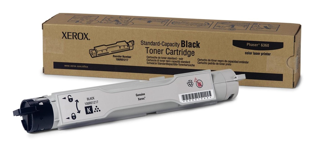 [23704] [106R01217] XEROX Toner TEKTRONIX Phaser 6360 Negro